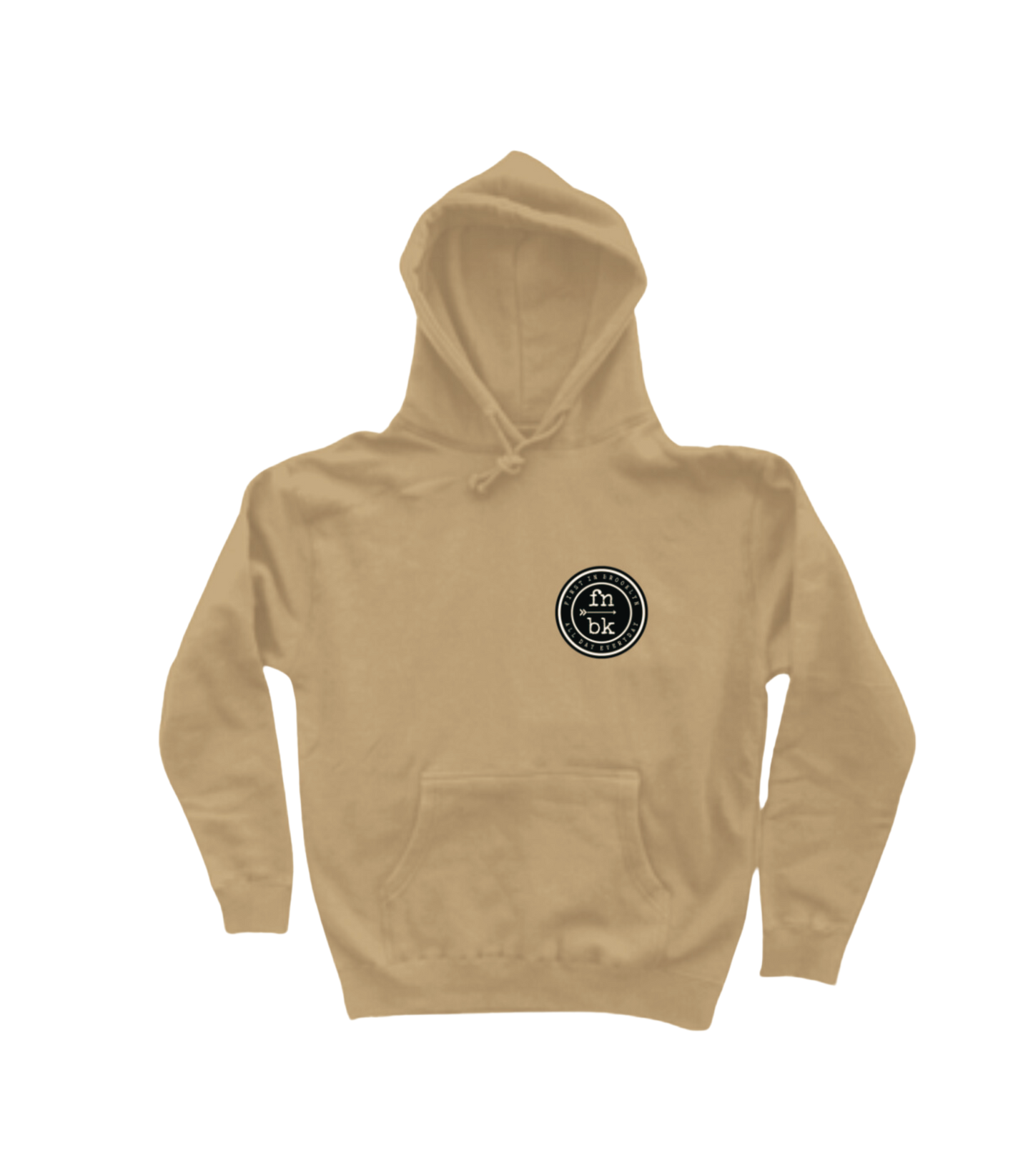 FnBK patch logo heavyweight hoodie